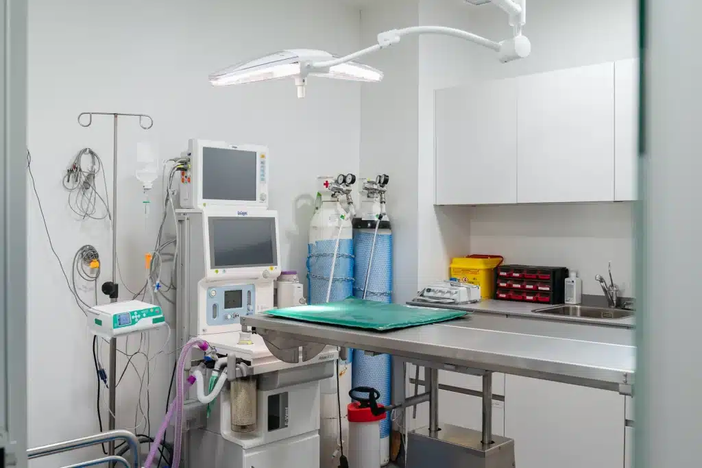 Quirófano de Vetsalud La Finca